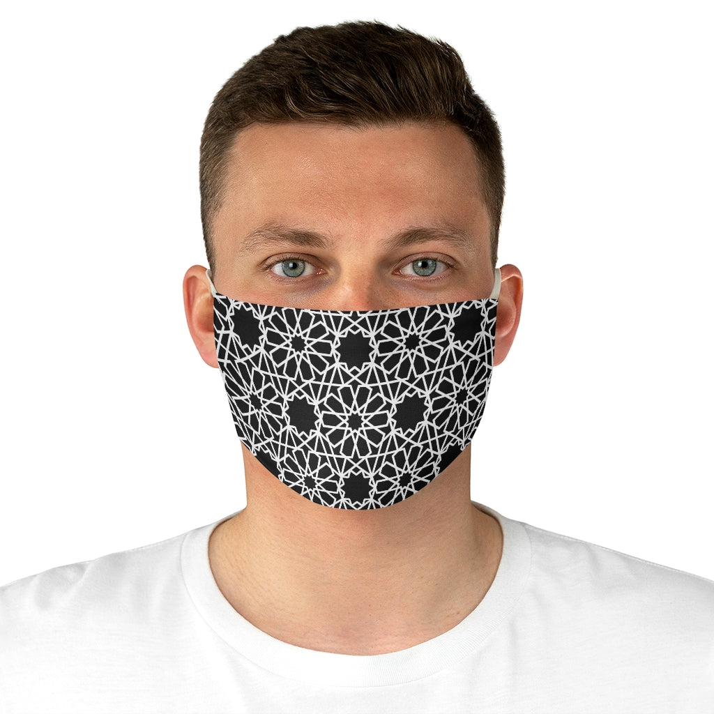 [Multiple Mask Pack] Fabric Face Mask: MILA - Classic Series (Arabesque Black Farida)